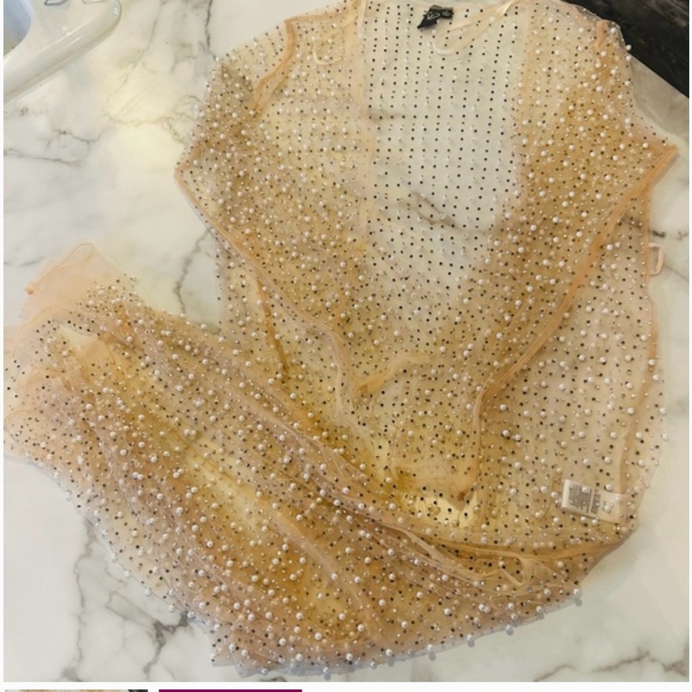 Windsor long sleeve pearl kimono